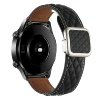 Black [genuine leather square buckle rhombus]