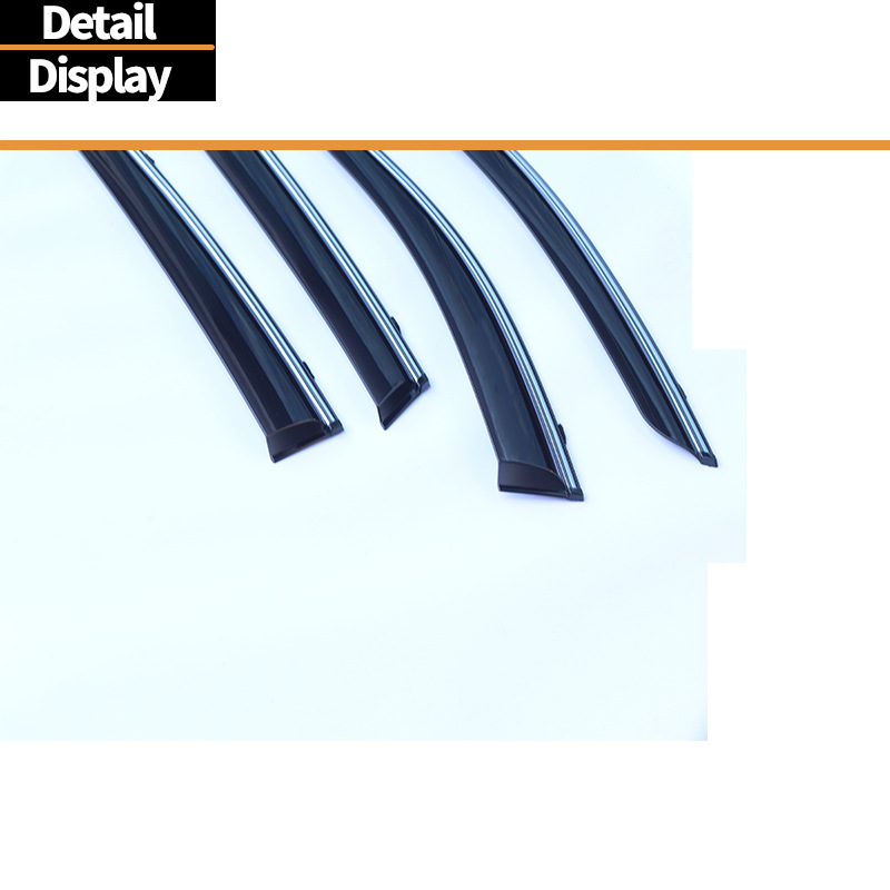 Suitable for Hyundai Tucson Rain Shield Car Window Rain Eyebrow Side Window Deflector Tucson 2021+ Window Visor
