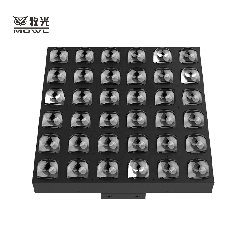 36 lámparas de panel de matriz de 15W para espectáculo de escenario bar KTV lámpara de teñido estilo de atmósfera de caballo de carreras