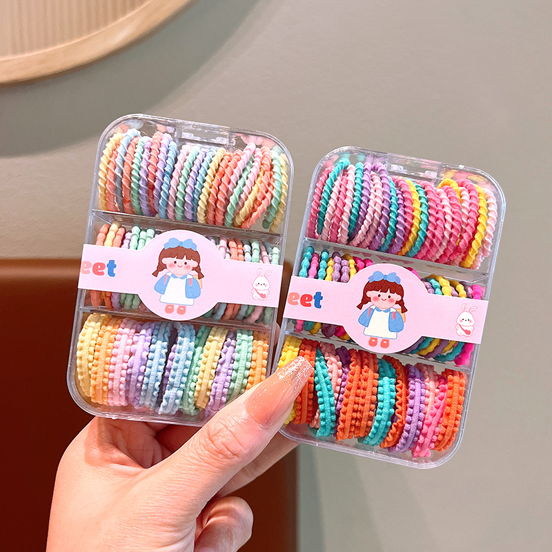 Children's small harmless hair rope
