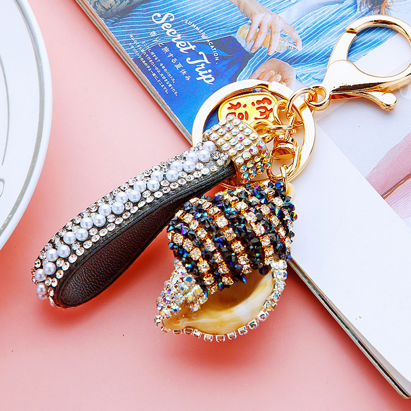 A768 Lucky Pagoda Spiral Stripe Black