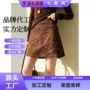 定制气质直筒重工半身裙