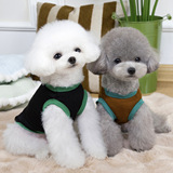 Одежда для домашних животных весенне-летняя тонкая одежда для собак Тедди панда кошка модный летний жилет солидарности с пряжкой на тяге