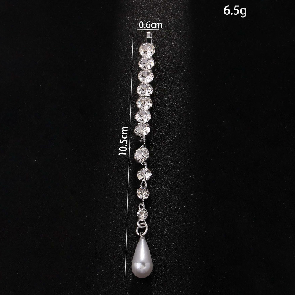 Pasca de cabello de perla francesa retro lateral diario de viaje al lado de la broca de diamante lateral de alta calidad