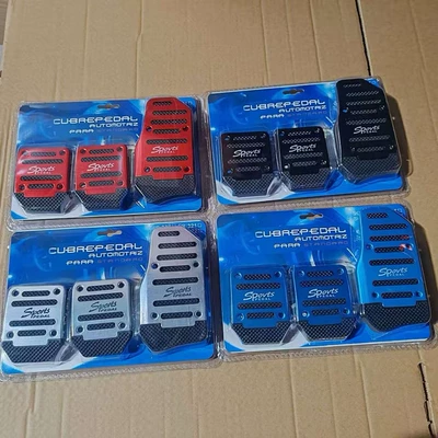 New Car Automatic/Manual Gear Shift Pedal, Universal Car Brake and Accelerator Pedal, Car Pedal (Dekorativ pedal başlıqları)