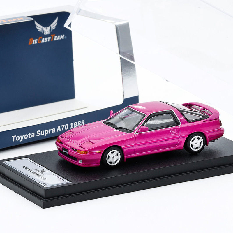 DCT alloy car model, 1/64 scale, Toyota Supra A70 1988, realistic collectible model car DCT alloy car model, 1/64 scale, Toyota Supra A70 1988, realistic collectible model car