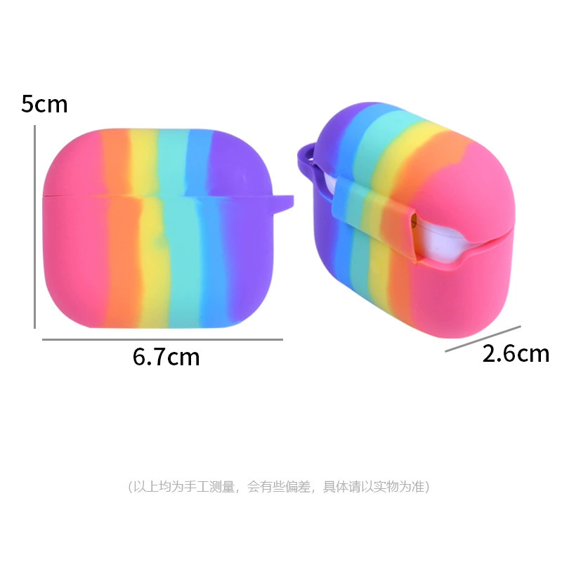 Защитный силиконовый чехол для наушников, совместимый с Apple, 3