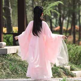 女童汉服2026年秋装新款秋冬公主裙儿童装裙子抖音飘逸连衣裙冬裙