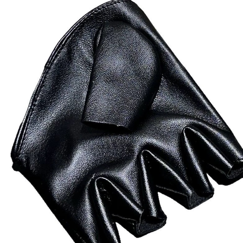 Demi-season solid polyurethane short gloves, keep warm set