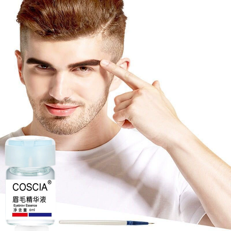 Сыворотка для роста бровей COSCIA, укрепляющее средство для густоты, питательный раствор, натуральный вид