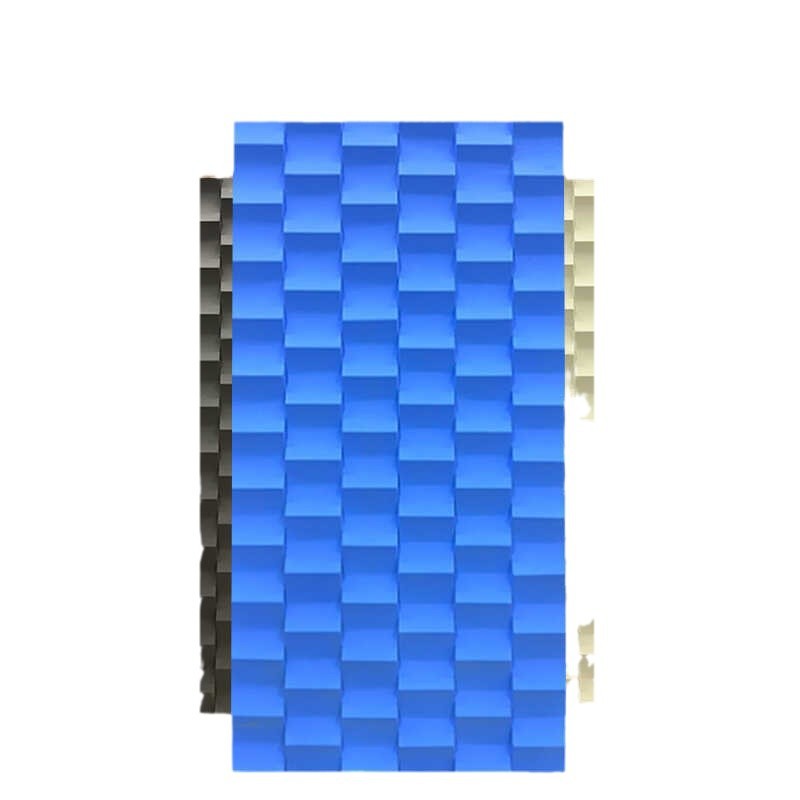 Tablero de ondas de pu tablero geométrico componente ladrillo pu nueve cuadrados ladrillo hueco piedra cultural pared de fondo panel de piedra