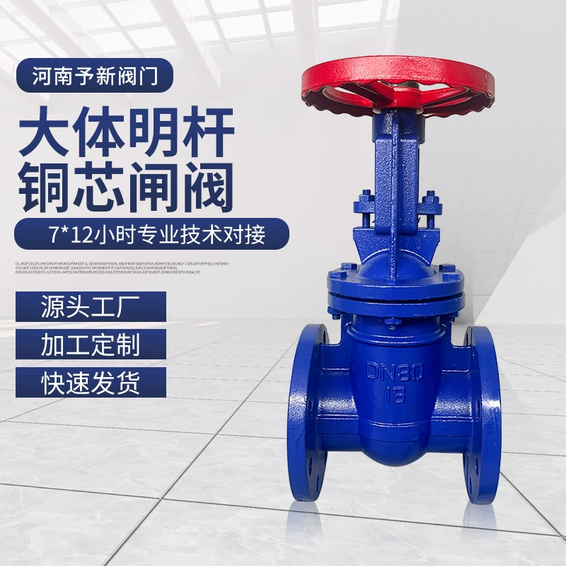 Хэнань Юйсинь, общий затвор с медным сердечником, задвижка с Z41T-16 защитой, задвижка с фланцем, задвижка с оптовой продажей