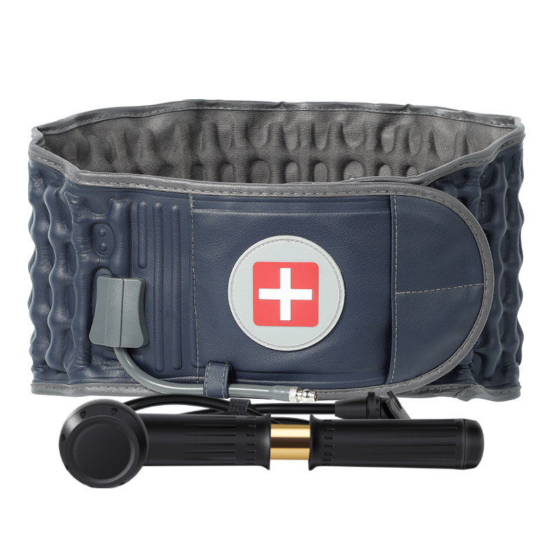 Transfronterizo caliente-venta inflable cinturón de tracción lumbar cinturón lumbar Fijo disco lumbar prominente tracción soporte de la cintura