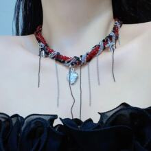 ���ö���ˮ���p�@���K��ʮ�ּ���Ůchoker�߼���ݮ�����i���