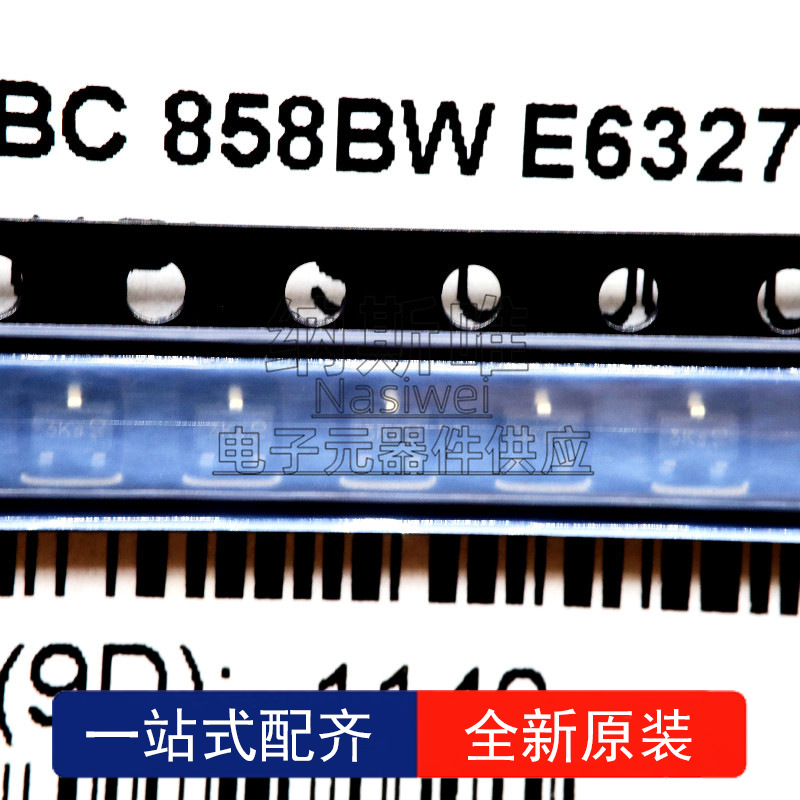 贴片三极管 BC858BWE6327 BC858BW 丝印3Ks SOT-323
