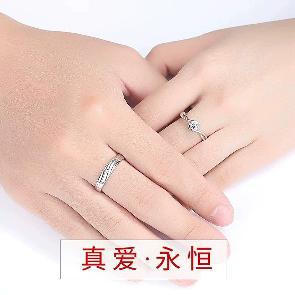 Adjustable wedding ring для любимого, серебро 925 образец