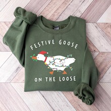 Y 74612 Christmas Women's Round Neck Sweatshirt ʥ��Ůʿ����
