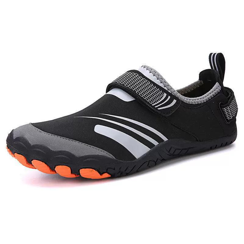 Fashionable sports shoes for men and women for beloved with velcro platform, trend of season
