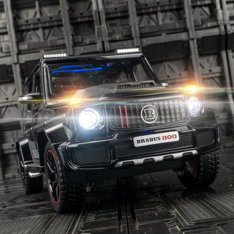 Jianyuan DC24251 simulation large G off-road vehicle alloy car model G800 Jeep boy pull back toy car