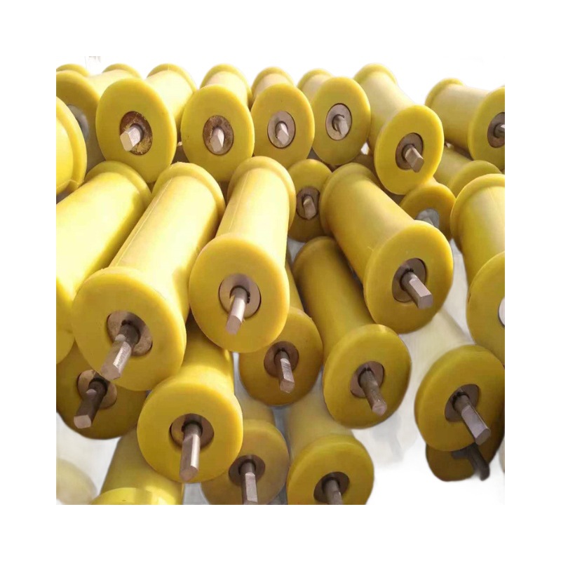 Material de nailon de polímero, mina resistente al desgaste, cabrestante de despacho ferroviario, rodillo terrestre, aumento de la eficiencia de transmisión, rodillo terrestre