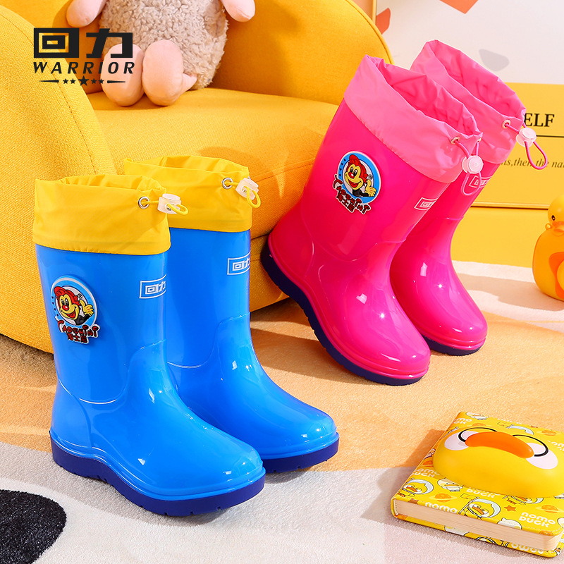 Zapatos de lluvia auténticos para niños, hombres y niños, zapatos de lluvia para niños mayores, antideslizantes, impermeables y resistentes al desgaste, zapatos de agua para estudiantes, mujeres