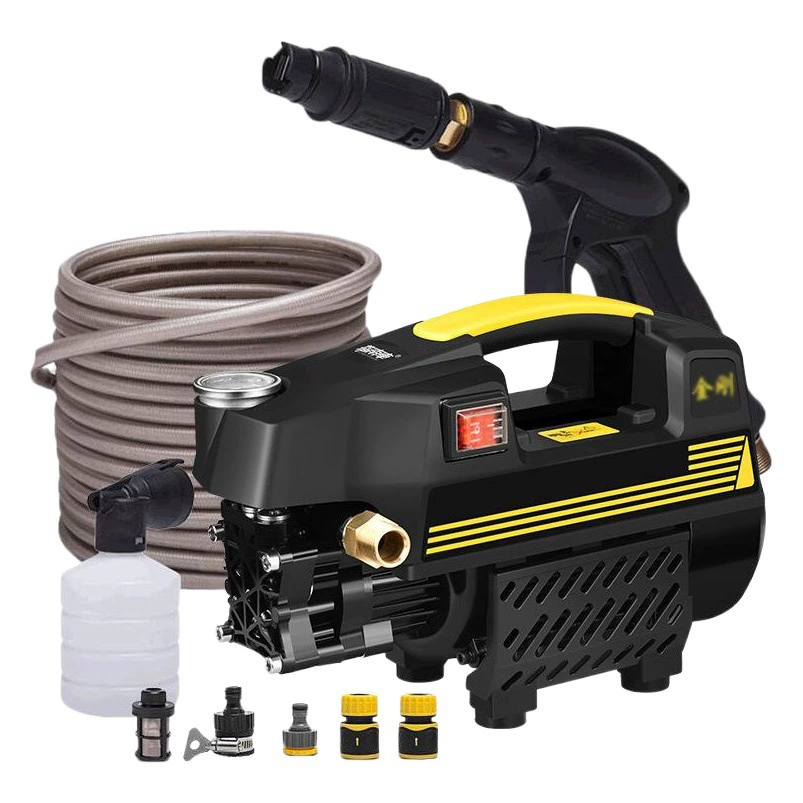Руководство по автомобиле, автомобильная стиральная машина высокого давления King Kong, бытовая 220 В, водяной насос для чистки автомобиля, мощный портативный водяной пистолет, машина для очистки