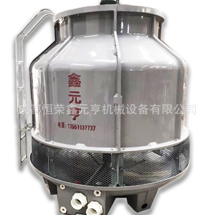Cooling tower glass fiber reinforced plastic 80t counterflow Xinyuanheng cold water tower Sichuan Chengdu industrial cooling machine generation
