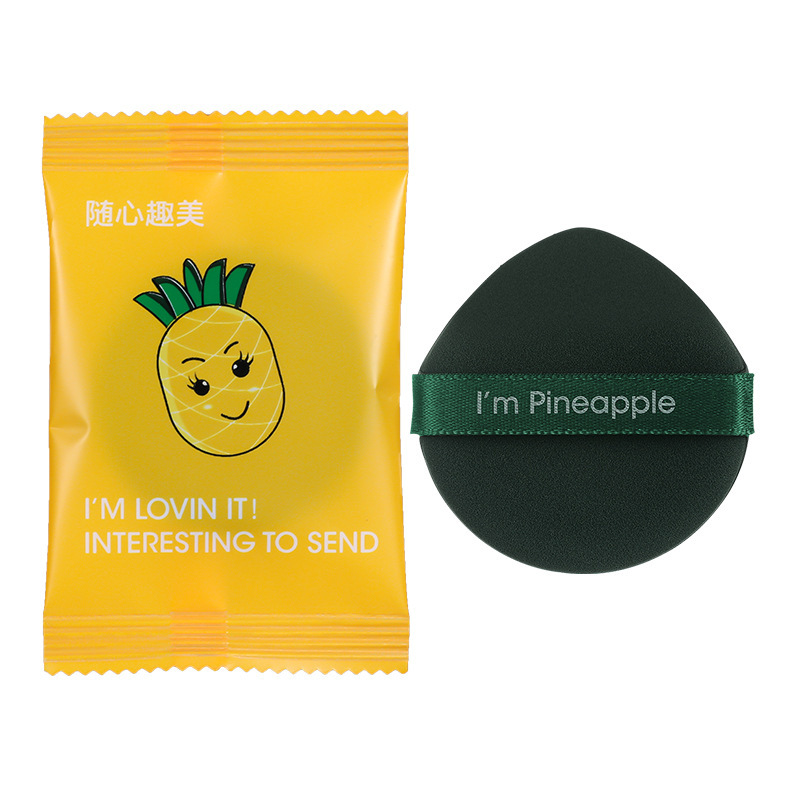 양면 파인애플 파이 [원형] 컬러 백