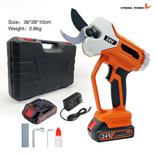 源头直供锂电修枝剪刀 电动果树果枝修剪剪 园艺树枝打理高效电动