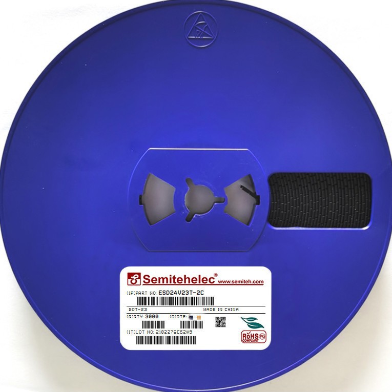 ESD24V23T-2C  SOT-23 SEMITEH 全新原装正品