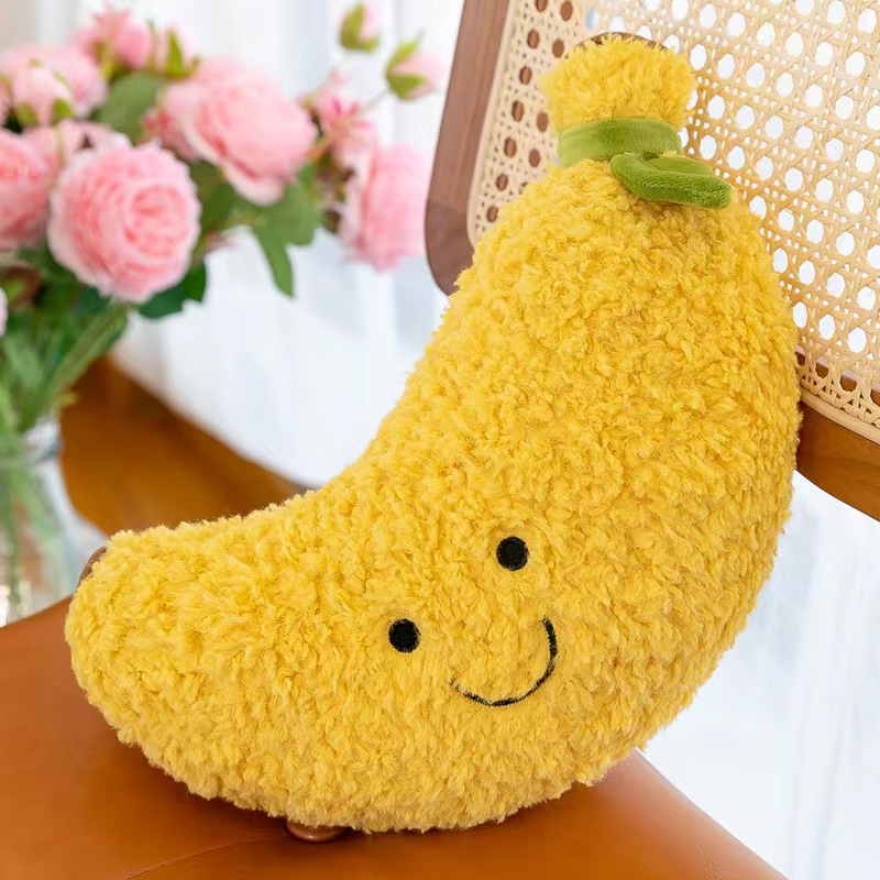 Simulación fruta peluche juguete piña vegetal fresa naranja muñeca boda lanzar muñeca máquina de agarre Ragdoll lote