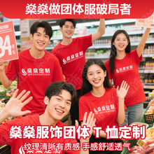 服装工厂t恤定制logo纯棉polo衫工作服装定做文化广告衫短袖印字