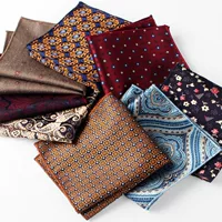 Men's suit pocket square square scarf formal business handkerchief wedding wedding banquet suit chest scarf factory wholesale