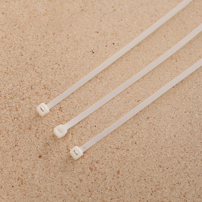 Corbata de cables de nylon autoblocante fija corbata de cables de plástico blanco corbata de flores flor floral tienda de flores