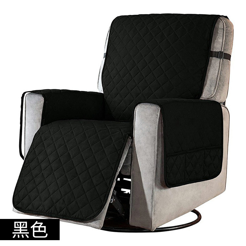 Toalla de sofá reclinable-negro