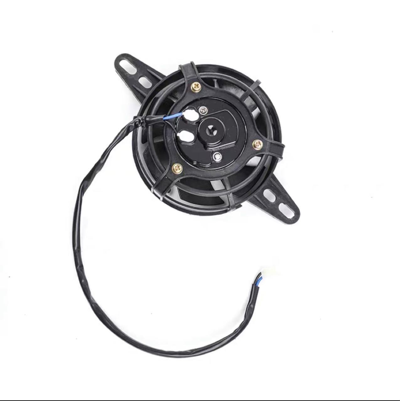 Cross-country motorcycle water tank fan left and right water tank fan modified water-cooled engine cooling radiator