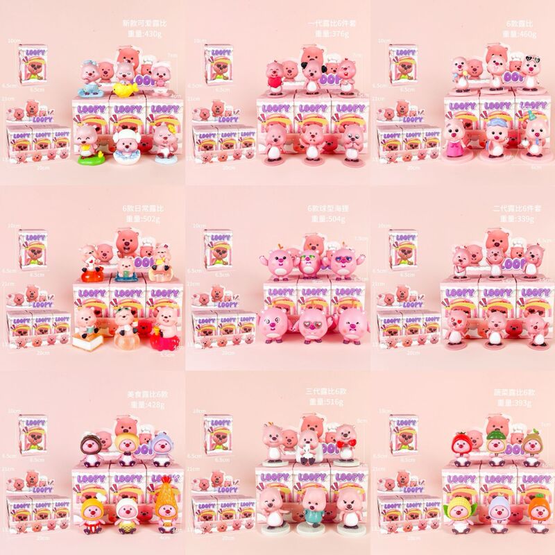 Little Beaver Ruby Korean Anime Handmade Doll Blind Box Cartoon Girl Heart Ornaments Model Gashapon Scenery Wholesale Little Beaver Ruby Korean Anime Handmade Doll Blind Box Cartoon Girl Heart Ornaments Model Gashapon Scenery Wholesale