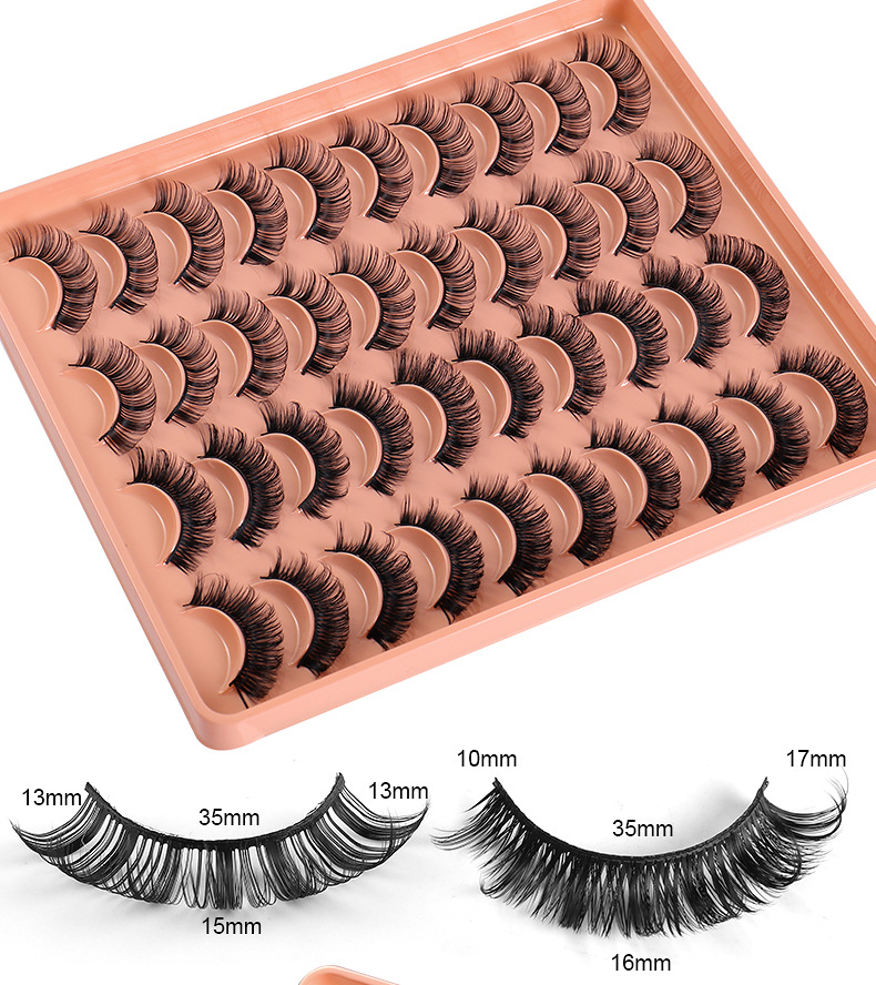 Queen Solid Color Chemical Fiber Eyelash Brushes 1 Set display picture 3