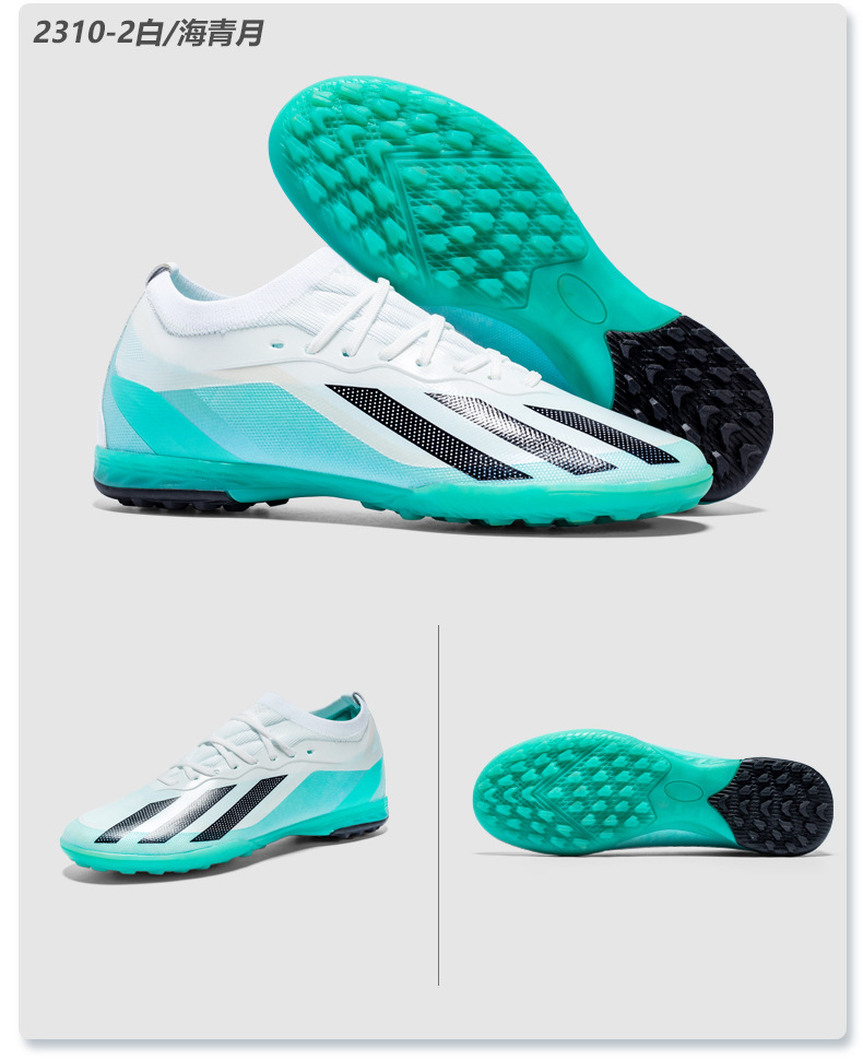 Zapatillas de fútbol de corte bajo transfronterizas para estudiantes masculinos AG Sail World Cup Sail Stop Césped Entrenamiento de juego Calzado deportivo al por mayor