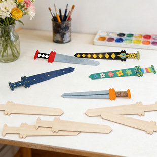 5����ľ�|�ֹ���ģ�� DIY�T�f��� ��ͯ�����L���� ľ���b�