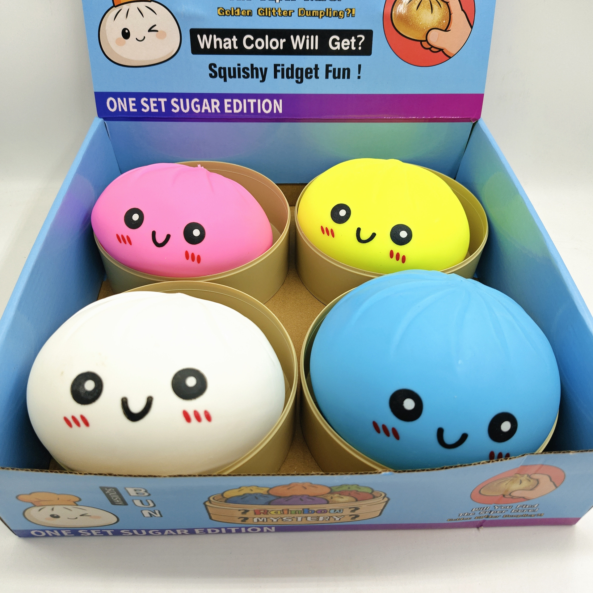 Bollos de bolos de pop transfronterizos, pellizco de pellizco, descompresión de bolos de simulación suaves, forma de bolos de imitación encantadora, interesante, no pegajoso, alivio de la aburrimiento. image 38