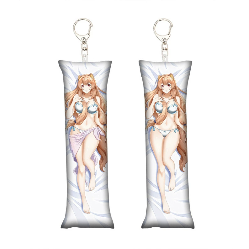 [动漫盾之勇者成名录小抱枕钥匙扣迷你书包挂饰Mini Dakimakura] → [анимэ: Защитник слабых] мини-подушка брелок ключей рюкзак подвеска