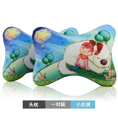 Headrest Pillow - little-girl-matching-headrest