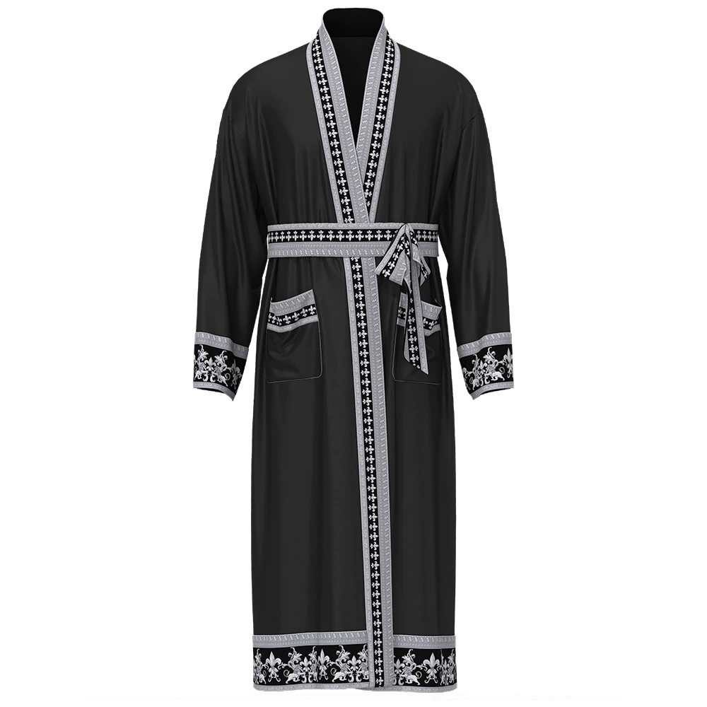(Граница торговли), комплект, мужской халат, пижама, европейский стиль