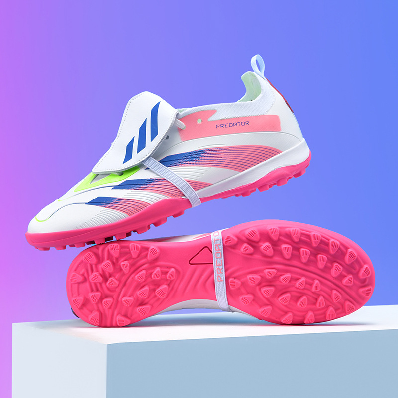 Nuevos zapatos de fútbol transfronterizos para hombres adolescentes, zapatos de entrenamiento de entrenamiento de clavos, zapatos de moda para estudiantes