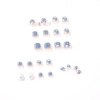 Starry sky, cute nail stickers for manicure, removable fake nails for nails, ready-made product