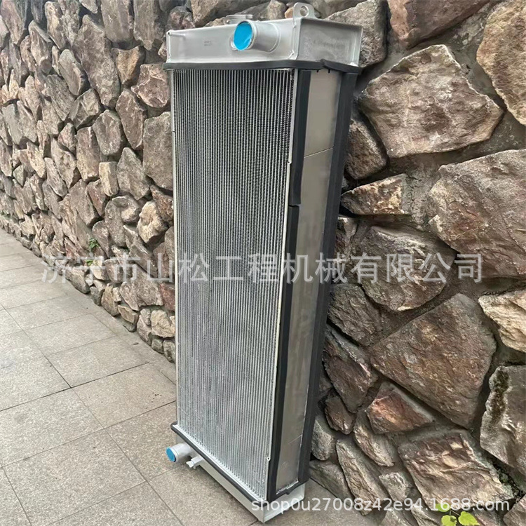 线代455-7 55-7 485挖掘机水箱 油散 中冷 散热器总成冷凝器配件