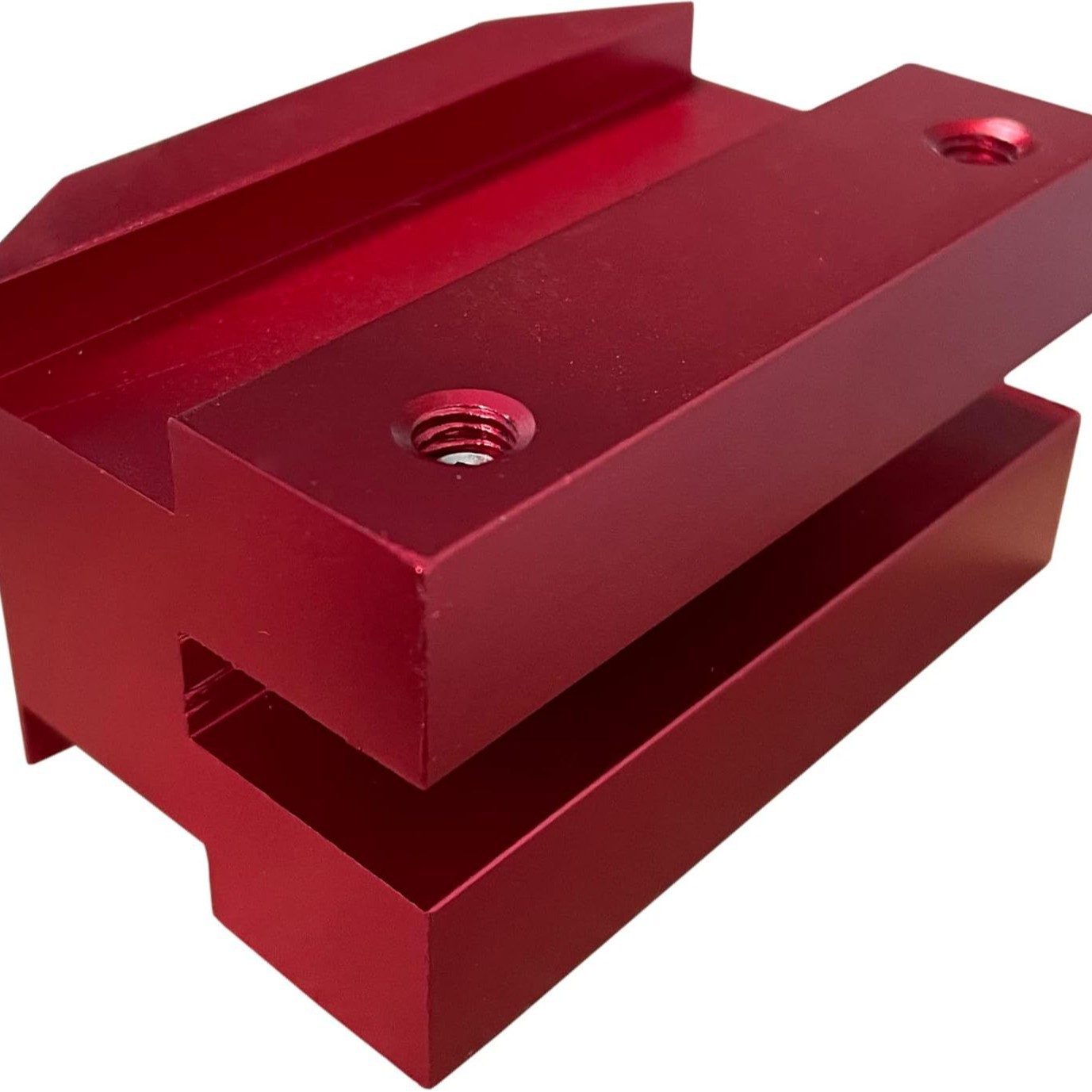 Jack Lift Pad Anodized Aluminum Chamaro 6Th Generation General Motors Lift Pad (Red and Black)