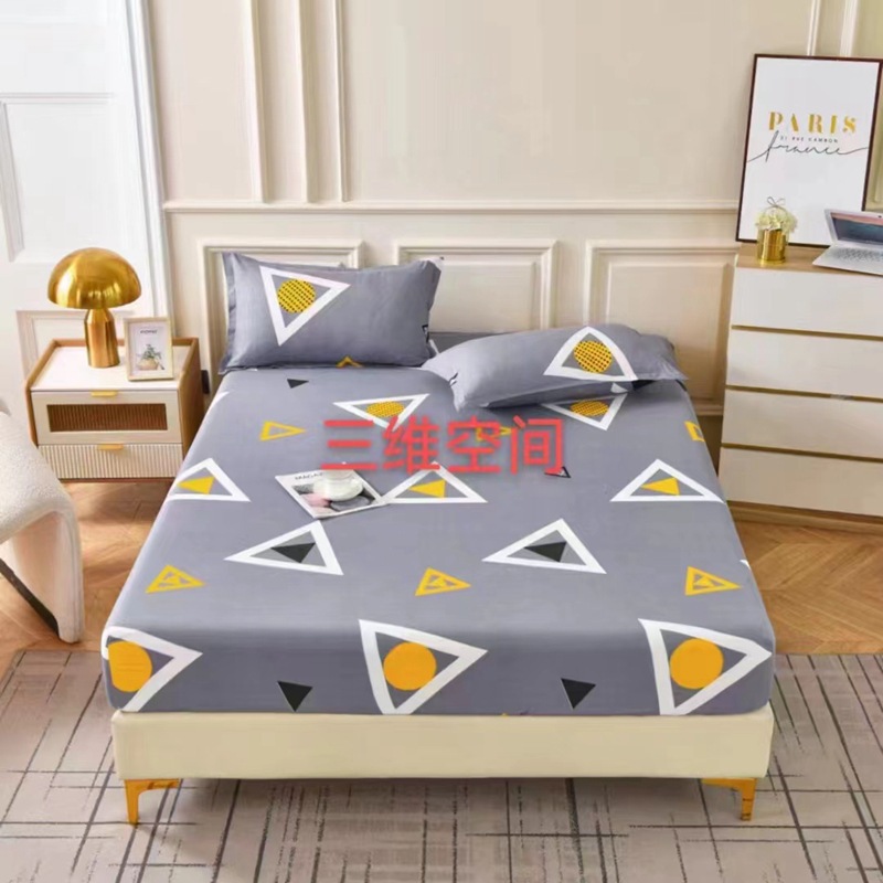 Transfronterizo ins piel abrasivo cama de una sola pieza Simmons cubierta de protección de colchón doble cubierta de cama de tres piezas al por mayor