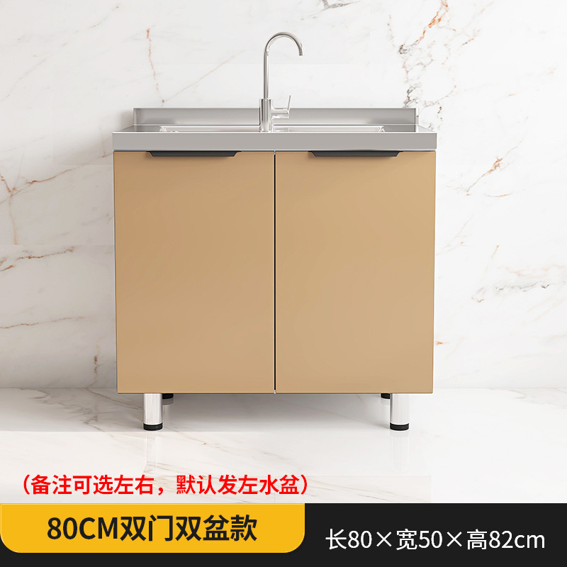 キッチンキャビネット、ストーブキャビネット、一体型家庭用収納キャビネット、田舎の経済的なキッチン収納キャビネット、シンプルな食器棚|undefined